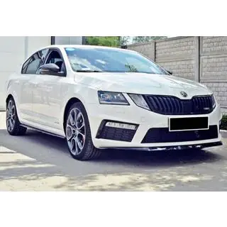 DPT V-3 frontlip (2013-2017 RS, hoogglans zwart) foto 2