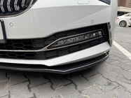 Skoda Superb 2015–2024 DPT V-2 front lip spoiler (2015-2020, hoogglans zwart) foto 7