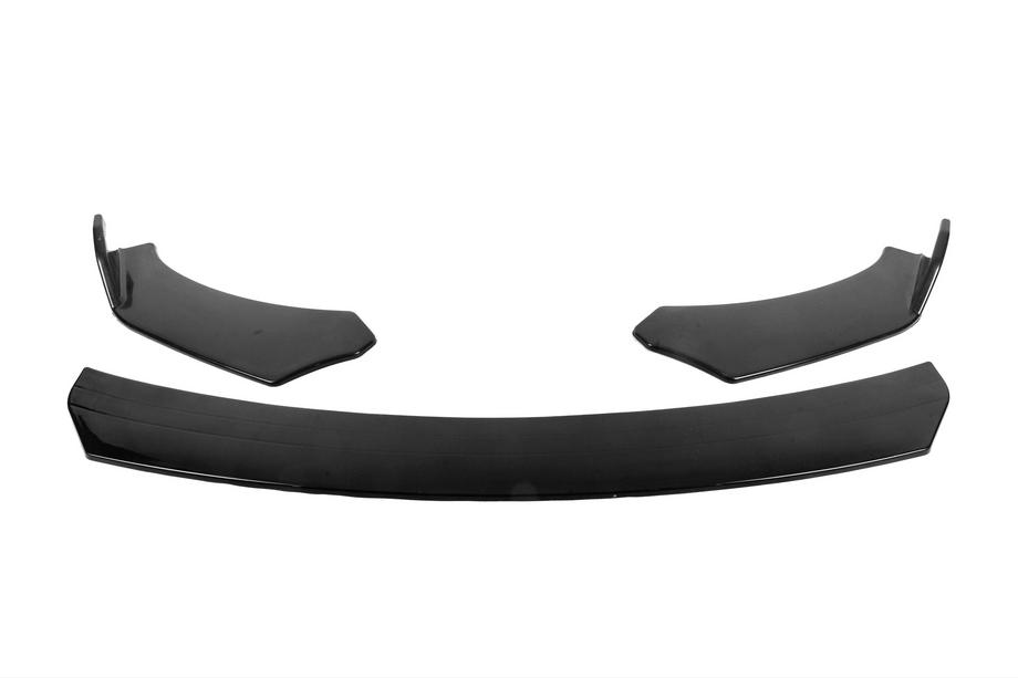 Universele front Lip splitter DPT V-4 (ABS, hoogglans zwart) Foto 3