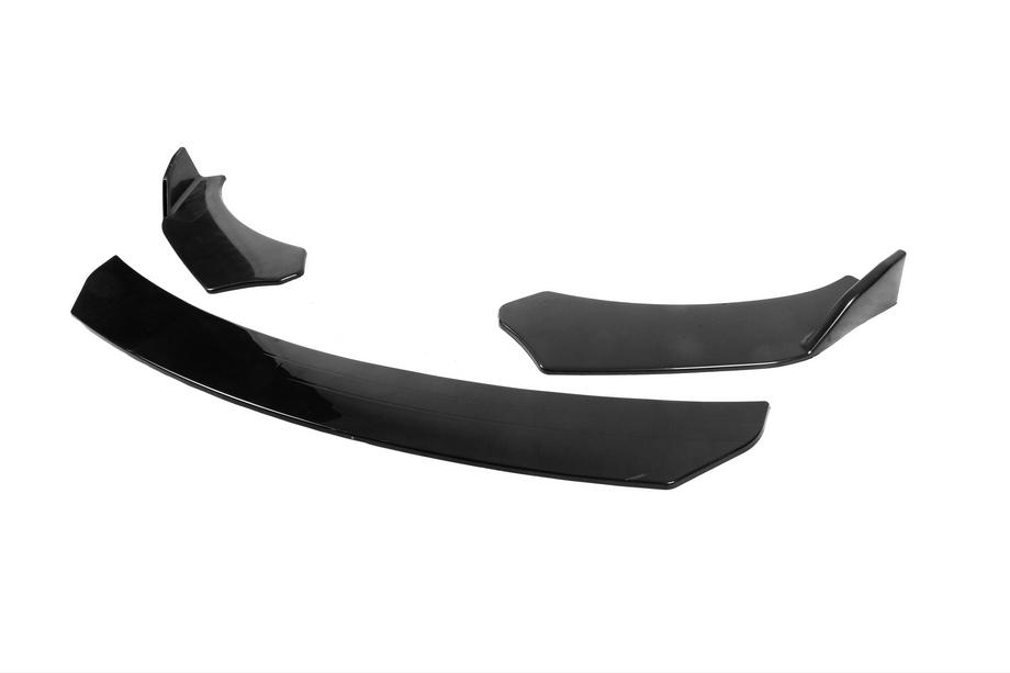 Universele front Lip splitter DPT V-4 (ABS, hoogglans zwart) Foto 2