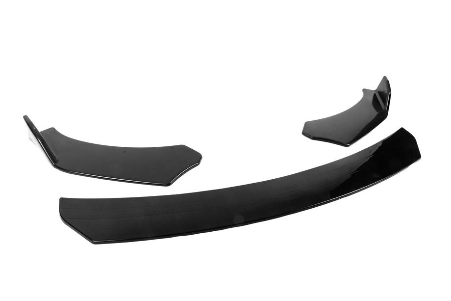 Universele front Lip splitter DPT V-4 (ABS, hoogglans zwart) Foto 4