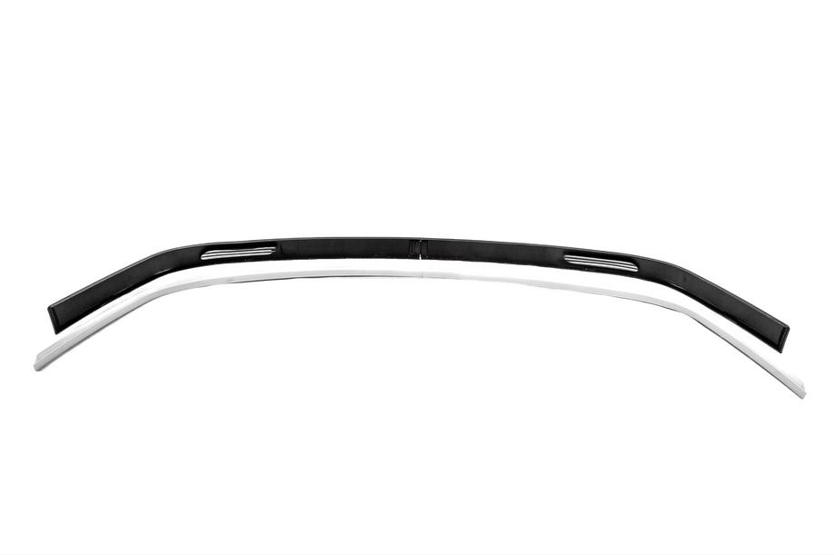 Universele voorlipspoiler DPT White V-1 (ABS, hoogglans zwart) Foto 6
