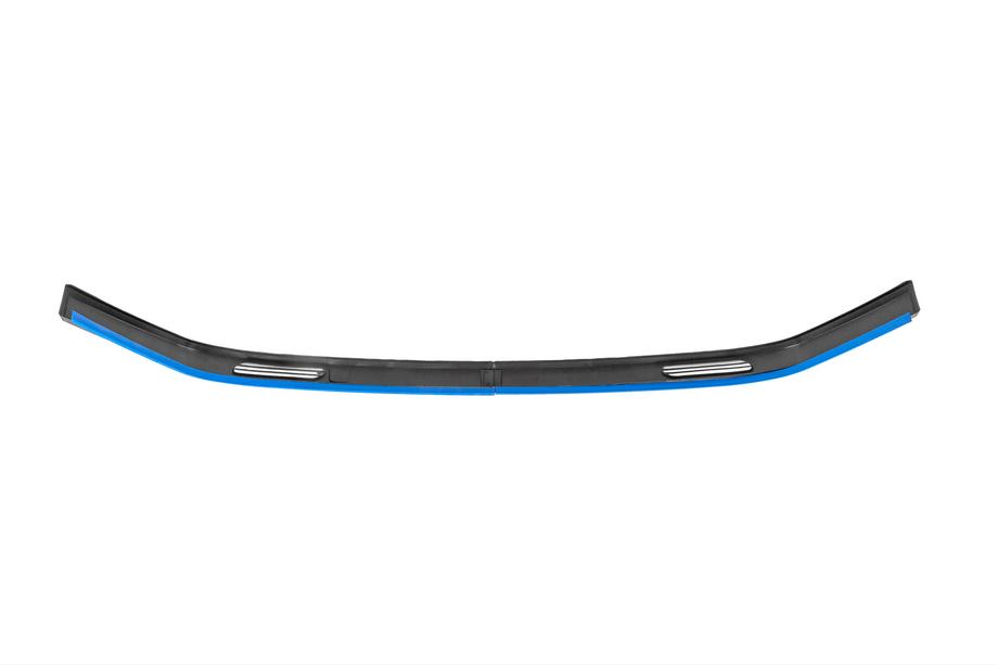Universele frontlip spoiler DPT Blue V-1 (ABS, hoogglans zwart) Foto 5