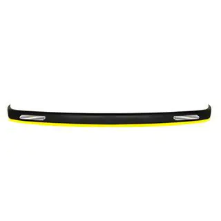 Universele frontlip DPT Yellow V-1 (ABS, hoogglans zwart)