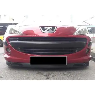 Universele frontlip DPT V-8 (ABS, hoogglans zwart) foto 4