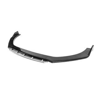 Universele frontlip spoiler DPT Black V-2 (ABS, hoogglans zwart/grijs) foto 2