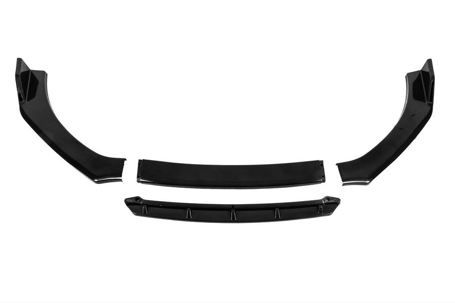 Universele frontlip DPT Black V-2 (ABS, hoogglans zwart) Foto 4