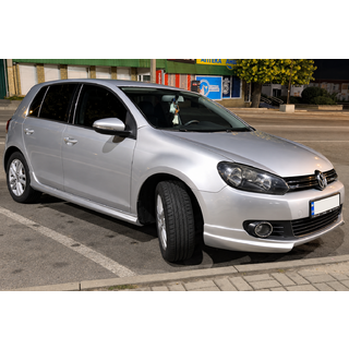 Voorbumper lipspoiler DPT V-2 (spuitklaar) Volkswagen Golf 6 2008–2014 foto 2