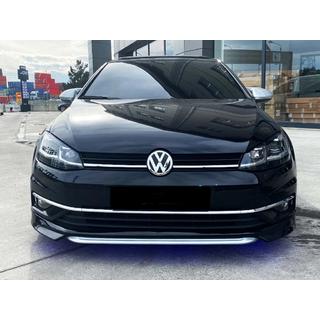 Frontlip DPT V-1 (voor OEM bumper, 2017-2019, spuitklaar) Volkswagen Golf 7/E-Golf 2012–2020 foto 2