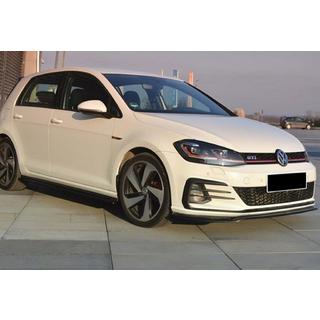 Voorbumper lip spoiler DPT V-2 (voor GTI, 2017-2019, hoogglans zwart) Volkswagen Golf 7/E-Golf 2012–2020 foto 2