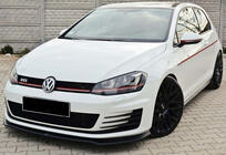 Volkswagen Golf 7/E-Golf 2012–2020 Front lip spoiler DPT V-2 (voor GTI, 2012-2017, hoogglans zwart) foto 2