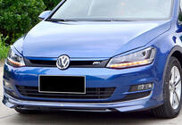 Volkswagen Golf 7/E-Golf 2012–2020 Voorbumper lipspoiler DPT V-1 (voor originele bumper, 2012-2017, voor spuiten) foto 2