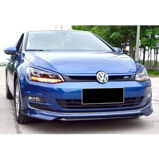 Voorbumper lipspoiler DPT V-1 (voor originele bumper, 2012-2017, voor spuiten) Volkswagen Golf 7/E-Golf 2012–2020 foto 1