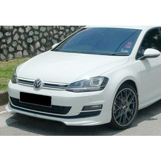 Voorlip spoiler DPT V-5 (voor OEM-bumper, 2012-2017, hoogglans zwart) Volkswagen Golf 7/E-Golf 2012–2020 foto 1