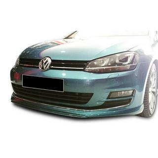 Voorbumperlip DPT V-2 (voor OEM bumper, 2012-2017, glanzend zwart) Volkswagen Golf 7/E-Golf 2012–2020 foto 2