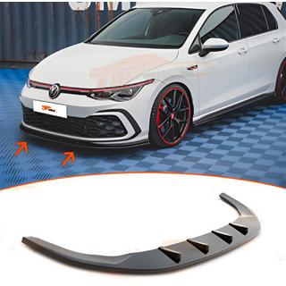 DPT frontlip (voor GTI, hoogglans zwart) Volkswagen Golf 8 2019– foto 1