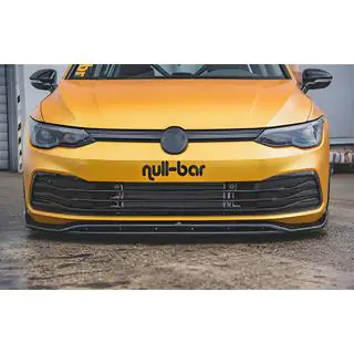 Front lip spoiler DPT V-2 (hoogglans zwart)