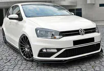 Volkswagen Polo 2010–2017 DPT frontlip (voor GTI, 2014-2017, hoogglans zwart) foto 2