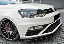 Volkswagen Polo 2010–2017 DPT frontlip (voor GTI, 2014-2017, hoogglans zwart) foto 3