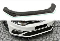 Volkswagen Polo 2010–2017 DPT frontlip (voor GTI, 2014-2017, hoogglans zwart) foto 1