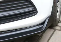 Volkswagen Polo 2010–2017 Front lip spoiler DPT V-2 (hoogglans zwart) foto 6