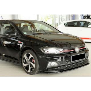 Front lip splitter DPT V-1 (voor GTI, hoogglans zwart) Volkswagen Polo 2017– foto 2