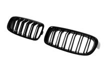 BMW 3 Serie F30/F31 2012–2019 Niergrilles M-Look (hoogglans zwart) foto 4