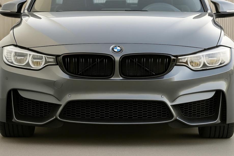 BMW 3 Serie F30/F31 2012–2019 Niergrilles M-Look (hoogglans zwart) Image