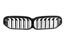 BMW 5 Serie G30/G31 2017–2023 Niergrille M-Look (2021-2023, hoogglans zwart) Zonder camera foto 6