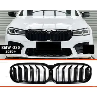 Niergrille M-Look (2021-2023, hoogglans zwart) BMW 5 Serie G30/G31 2017–2023 foto 3