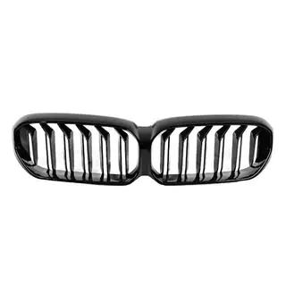 Niergrille M-Look (2021-2023, hoogglans zwart) BMW 5 Serie G30/G31 2017–2023 foto 2
