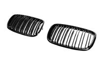 BMW X5 E70 2007–2013 Niergrilles M-Look (hoogglans zwart) foto 6