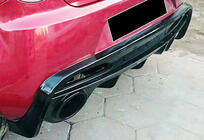 Alfa Romeo MiTo 2008–2018 Achterdiffuser DPT (hoogglans zwart) foto 1