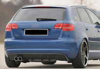 Audi A3 2003–2012 Achterdiffuser DPT (2008-2010, hoogglans zwart) foto 4