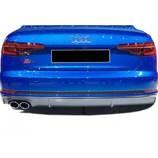 Achterdiffuser DPT (2015-2019, hoogglans zwart) Audi A4 B9 2015–2024 foto 2