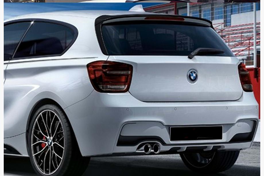 BMW 1 Serie F20/F21 2011–2019 Achterdiffuser DPT (hoogglans zwart) Foto 1