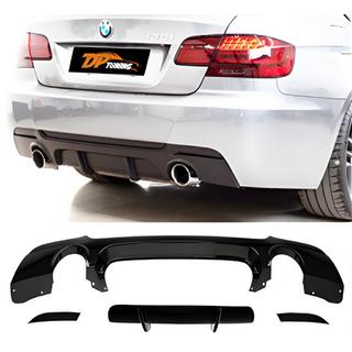 DPT achterdiffuser (voor E92 M-Sport, hoogglans zwart) BMW 3-serie E92/E93 2006–2013
