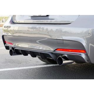 Achterdiffuser DPT V-4 (voor M-Performance, hoogglans zwart) BMW 3 Serie F30/F31 2012–2019 foto 3