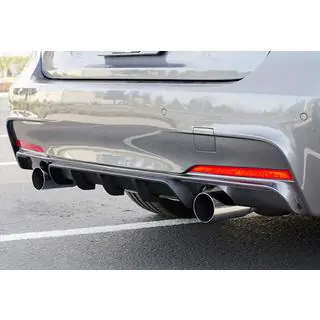 Achterdiffuser DPT V-4 (voor M-Performance, hoogglans zwart) foto 3