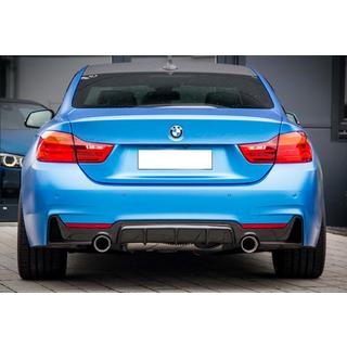 Achterdiffuser DPT V-1 (voor M-Performance, hoogglans zwart) BMW 4 Serie F32/F33/F36 2012–2020 foto 1