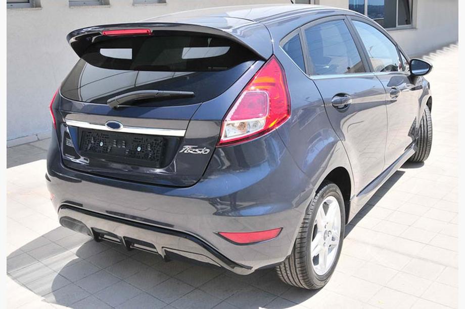 Ford Fiesta 2008–2017 Achterdiffuser DPT V-2 (HB, hoogglans zwart) Foto 3