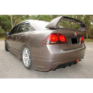 Achterdiffuser DPT V-2 (glanzend zwart) Honda Civic Sedan VIII 2006–2011 foto 3