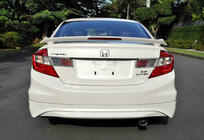Honda Civic Sedan IX 2011–2016 Achterdiffuser DPT (spuitklaar) foto 1