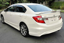 Honda Civic Sedan IX 2011–2016 Achterdiffuser DPT (spuitklaar) foto 3