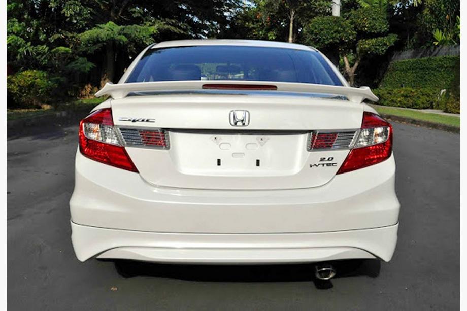 Honda Civic Sedan IX 2011–2016 Achterdiffuser DPT (spuitklaar) Image