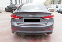 Hyundai Elantra (AD) 2015–2020 Achterdiffuser DPT V-1 (glanzend zwart) foto 2