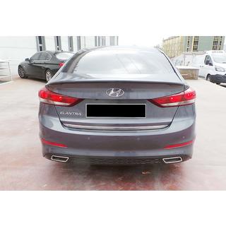 Achterdiffuser DPT V-1 (glanzend zwart) Hyundai Elantra (AD) 2015–2020 foto 2