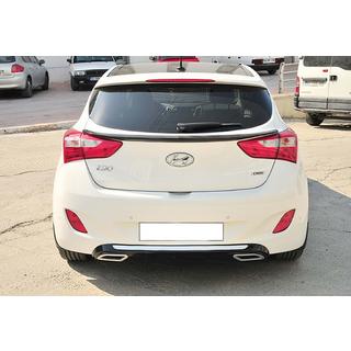 Achterdiffuser DPT V-2 (glanzend zwart) Hyundai I-30 2012–2017 foto 1