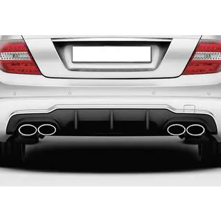 Achterdiffuser DPT (2011-2014, voor AMG SD, glans zwart) foto 1