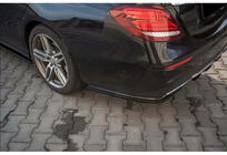 Mercedes E-class W213 2016–2023 Achterdiffuser FLAP DPT (hoogglans zwart) foto 1